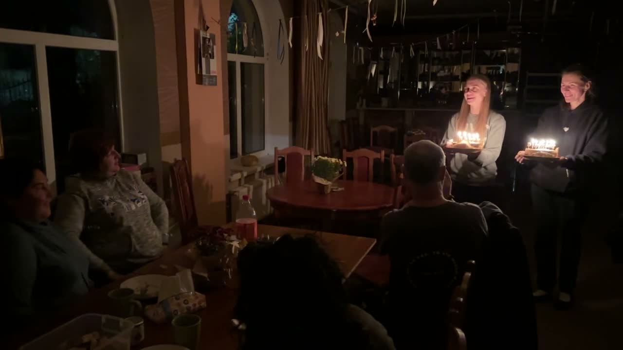 Yulia's birthday celebration in Ukraine
